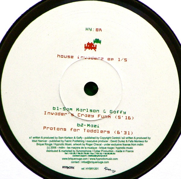 Various - House Invaderz EP 1/5 | HY:BR (HYBR1201) - 4