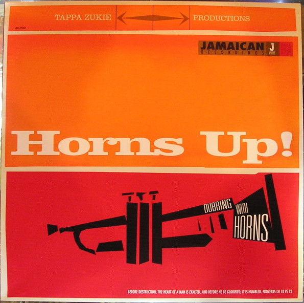 Tapper Zukie - Horns Up "Dubbing With Horns" | Jamaican Recordings (JRLP032) Tapper Zukie - Horns Up "Dubbing With Horns" | Jamaican Recordings (JRLP032)