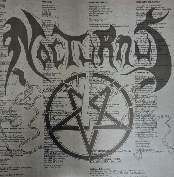 Nocturnus - The Key | Earache (MOSH023FDR) - 3