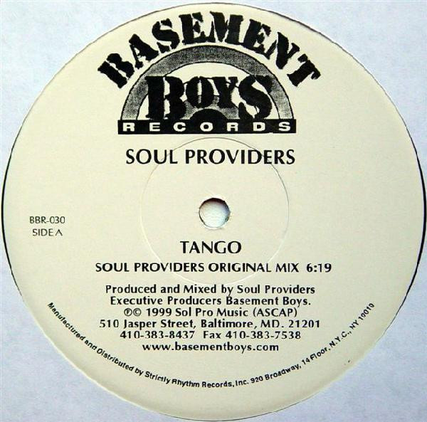 Soul Providers - Tango | Basement Boys Records (BBR-030) Soul Providers - Tango | Basement Boys Records (BBR-030)