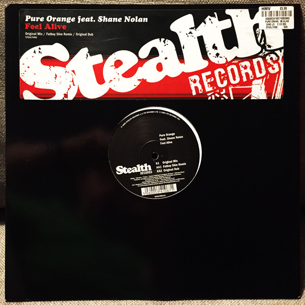 Pure Orange Feat. Shane Nolan - Feel Alive | Stealth Records (STEALTH 06) - main