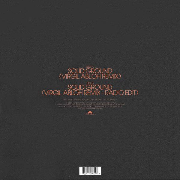 Michael Kiwanuka - Solid Ground (Virgil Abloh Remix) | Polydor (3509129) Michael Kiwanuka - Solid Ground (Virgil Abloh Remix) | Polydor (3509129)