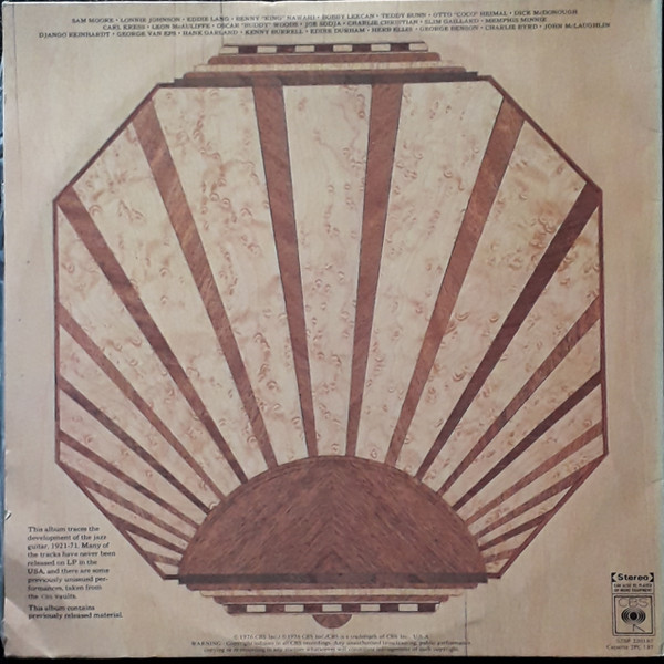 Various - 50 Years Of Jazz Guitar | CBS (S2BP 220187)