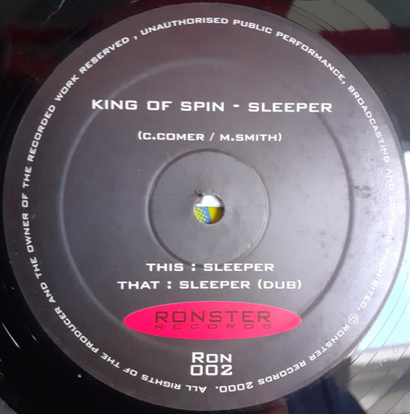 King Of Spin - Sleeper | Ronster Records (RON 002) - main