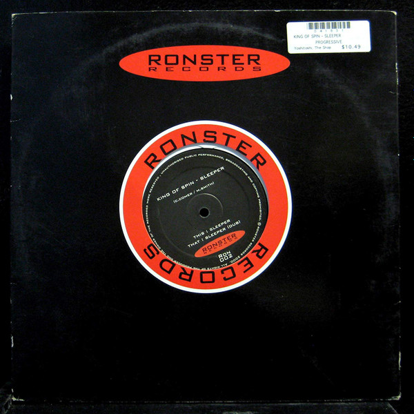 King Of Spin - Sleeper | Ronster Records (RON 002) - 3