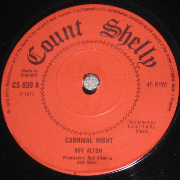 Roy Alton - Carnival Night | Count Shelly (CS 039)