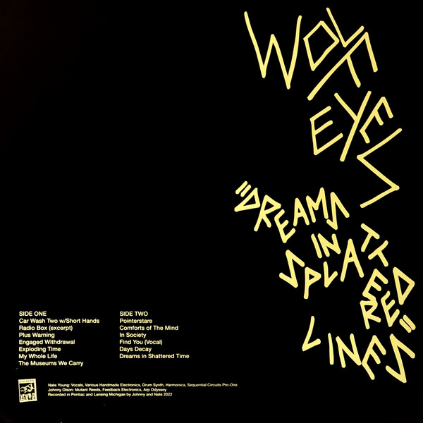 Wolf Eyes - Dreams In Splattered Lines | Disciples (DISC20) - 4 Wolf Eyes - Dreams In Splattered Lines | Disciples (DISC20) - 4