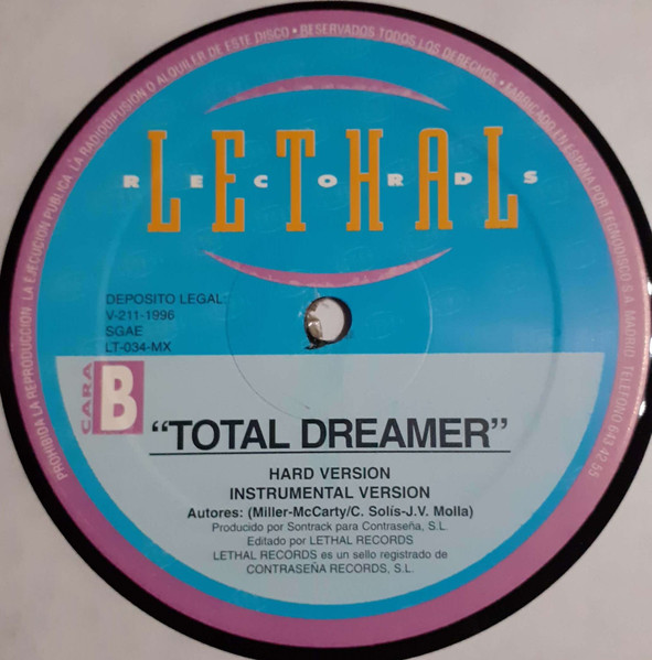 Total Dreamer - Serenade | Lethal Records (LT-034-MX) - 3