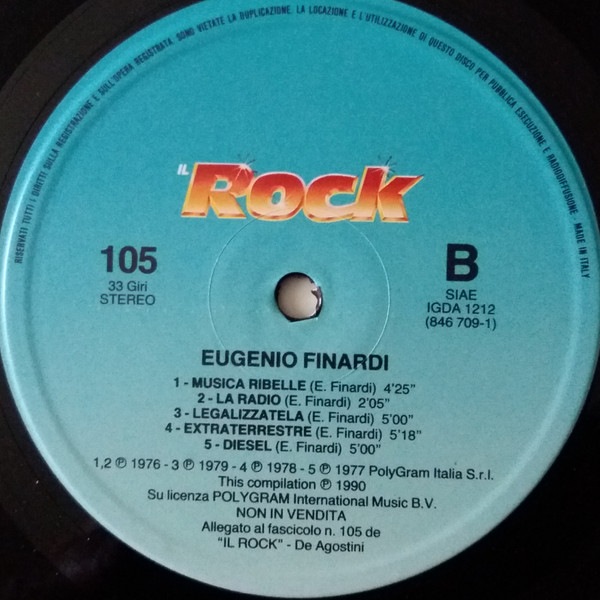 Vasco Rossi / Eugenio Finardi - Vasco Rossi / Eugenio Finardi | DeAgostini (IGDA 1211 / IGDA 1212) - 4