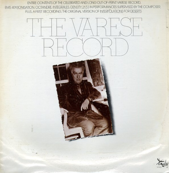 Edgard Varèse - The Varese Record | Finnadar Records (SR 9018)