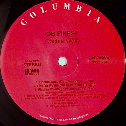 QB Finest - Oochie Wally | Columbia (44 79586) - 4