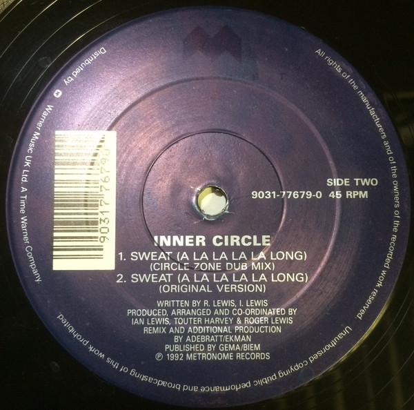 Inner Circle - Sweat (A La La La La Long) | Magnet (9031-77679-0) - 4