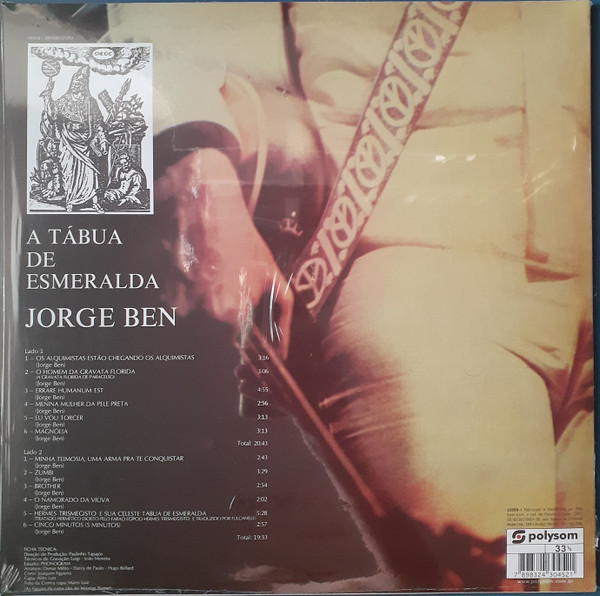 Jorge Ben - A Tábua De Esmeralda | Polysom (33056-1) - 3 Jorge Ben - A Tábua De Esmeralda | Polysom (33056-1) - 3