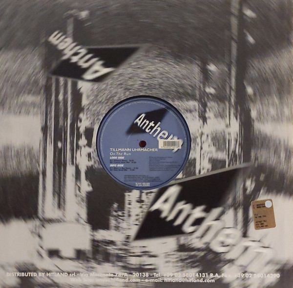 Tillmann Uhrmacher - On The Run | Anthem (ATH 050) - 2