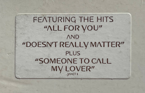 Janet Jackson - All For You | Virgin (7243 8 10144 1 7)