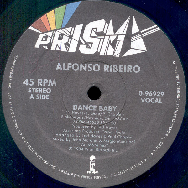 Alfonso Ribeiro - Dance Baby | Prism (0-96929)