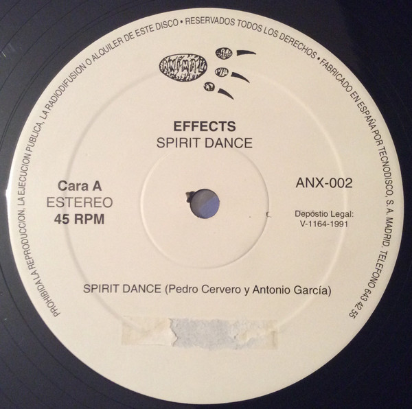 Effects - Spirit Dance / Interface | Animal Records (ANX-002) - 3