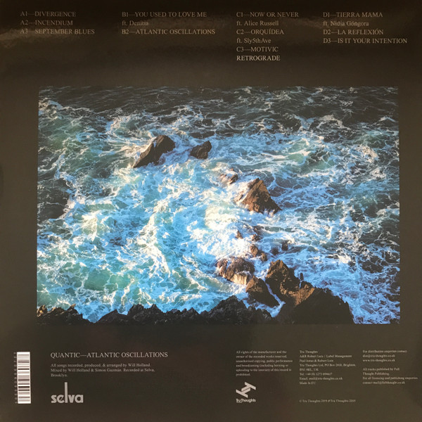 Quantic - Atlantic Oscillations | Tru Thoughts (TRULP 370) Quantic - Atlantic Oscillations | Tru Thoughts (TRULP 370)
