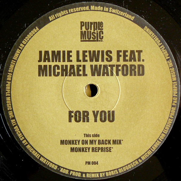 Jamie Lewis & Michael Watford - For You | Purple Music (PM 004) - 4 Jamie Lewis & Michael Watford - For You | Purple Music (PM 004) - 4