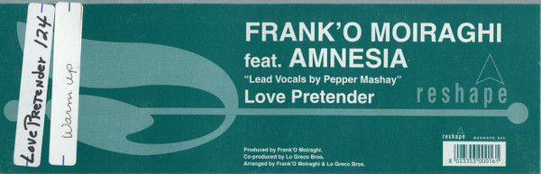Frank 'O Moiraghi - Love Pretender | Reshape (RESHAPE 045) - 4
