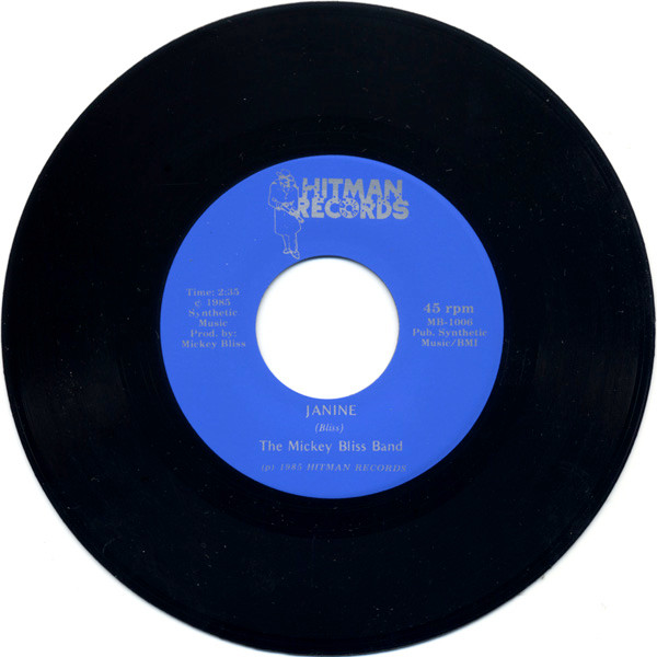 The Mickey Bliss Band - Groove Thang / Janine | Hitman Records (850402) - 3