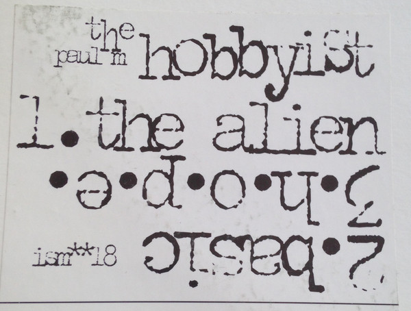 Paul M. - The Hobbyist | ISM Productions (ISM**18)