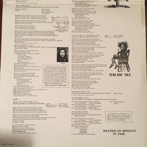 Jefferson Airplane - Volunteers | RCA Victor (APL1 0320) - 2