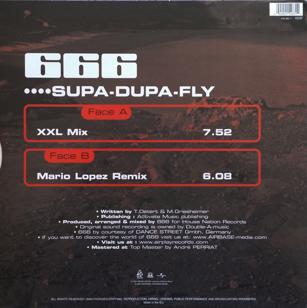 666 - Supa-Dupa-Fly | Panic Records (015 483-1) - 2