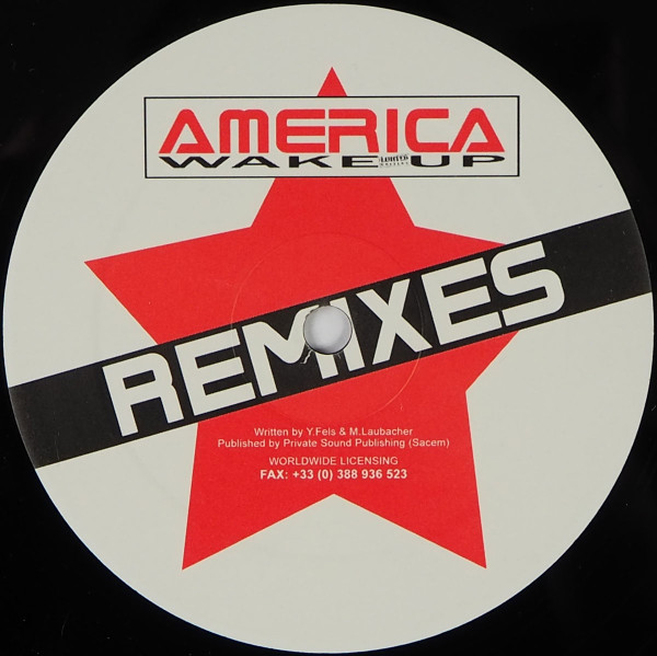 America - Wake Up (Remixes) | Not On Label (Wake Up 130R) - 3