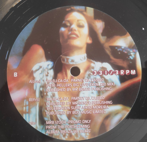 Parney Da Castro / Airto Moreira - Ba-Tu-Ca-Da | Mr Bongo (MRB 12004) - 2