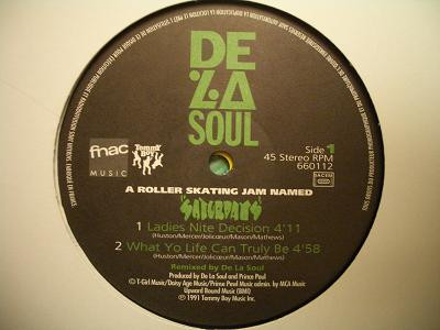 De La Soul - A Roller Skating Jam Named "Saturdays" | Fnac Music (660112) - 3