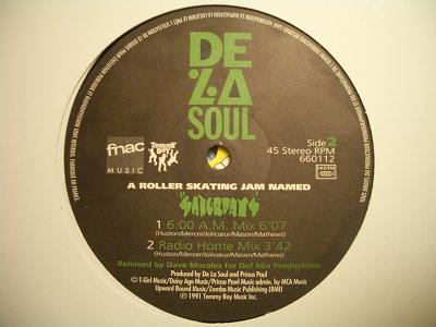 De La Soul - A Roller Skating Jam Named "Saturdays" | Fnac Music (660112) - 2