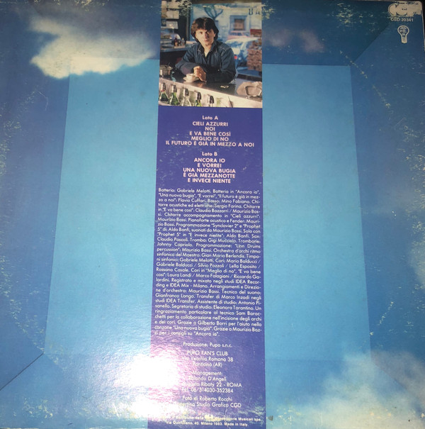 Pupo - Cieli Azzurri | CGD (CGD 20341)