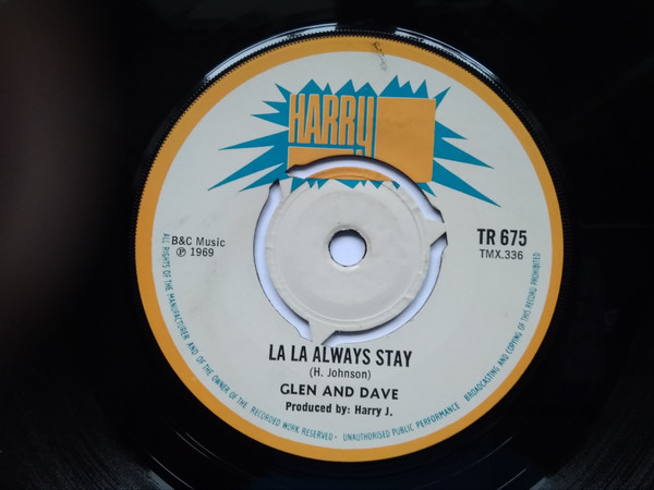 Harry J. All Stars / Glen And Dave - Liquidator / La La Always Stay | Harry J Records (TR 675) - 2