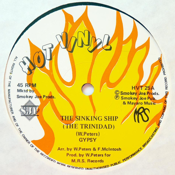 Gypsy - The Sinking Ship/On The Parkway | Hot Vinyl (HVT 25)