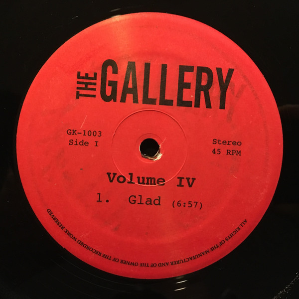 Various - The Gallery Volume 4 | Gallery Classics (GK 1003)