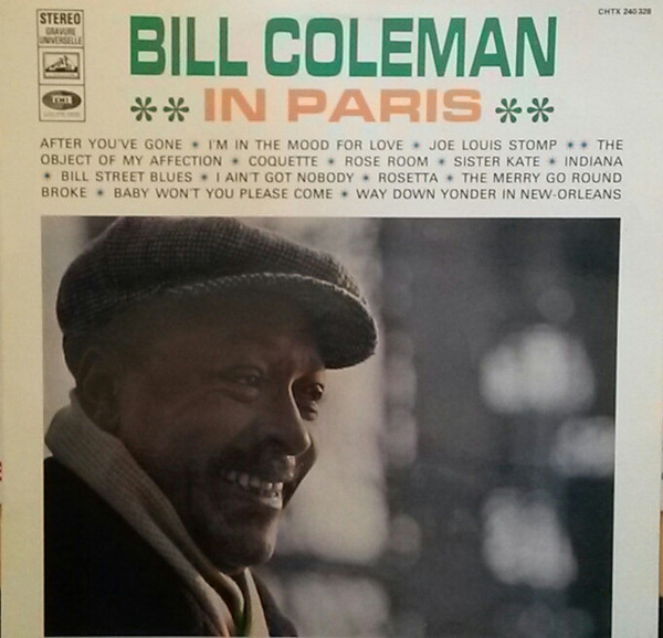 Bill Coleman - Bill Coleman In Paris | La Voix De Son Maître (CHTX 240.328)