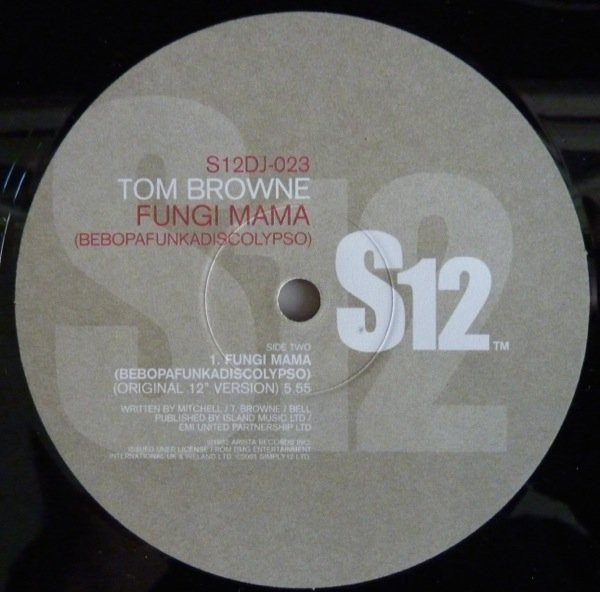 Tom Browne - Funkin' For Jamaica | S12 (S12DJ-023) - 3