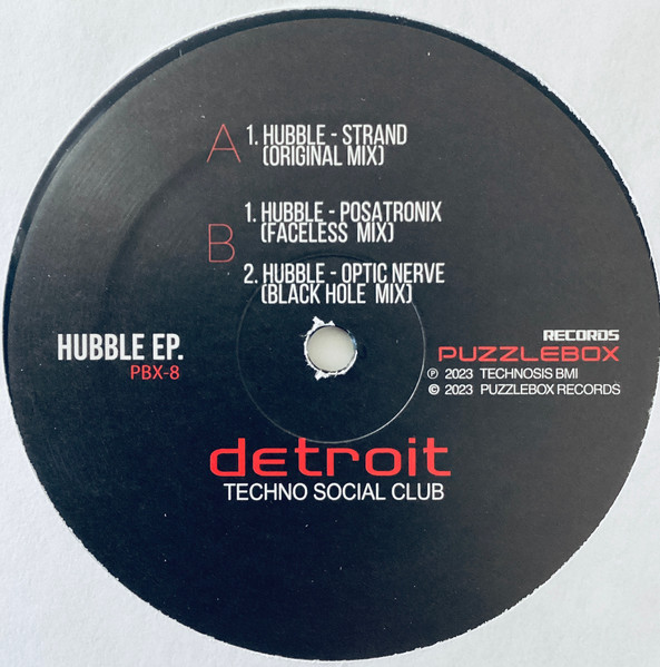 Detroit Techno Social Club - Hubble Ep | Puzzlebox Records (PBX-8)