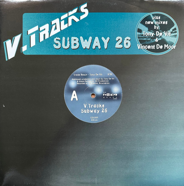 V-Tracks - Subway 26 | Collision Recordings (COL001) - main