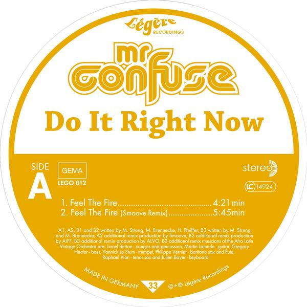 Mr. Confuse - Do It Right Now | Légère Recordings (LEGO 012) - 2