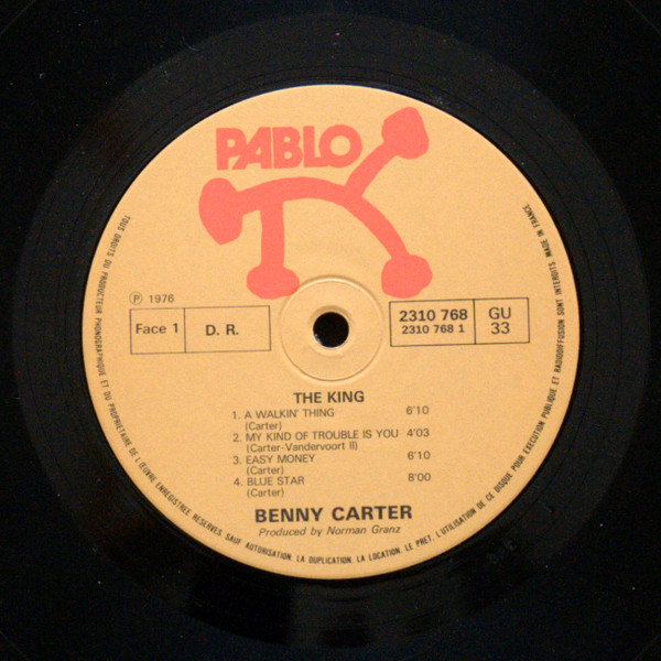 Benny Carter - The King | Pablo Records (2310 768) - 3