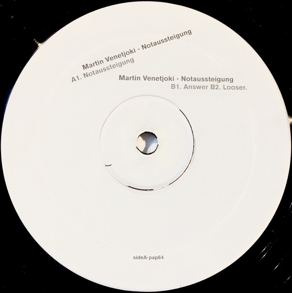 Martin Venetjoki - Notaussteigung | Paper Recordings (PAP 064) - 3