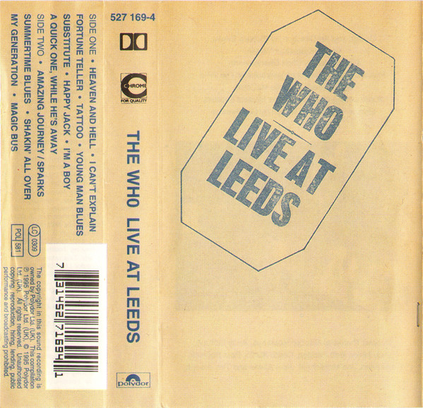The Who - Live At Leeds | Polydor (527 169-4) The Who - Live At Leeds | Polydor (527 169-4)