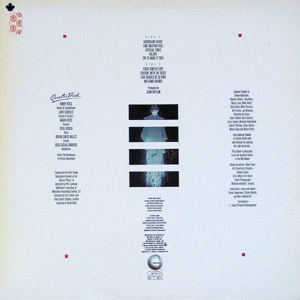 Quarterflash - Quarterflash | Geffen Records (XGHS 2003) - 2 Quarterflash - Quarterflash | Geffen Records (XGHS 2003) - 2