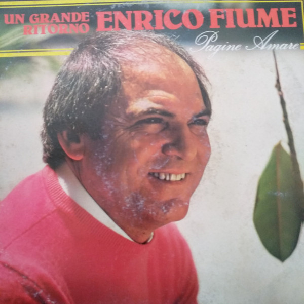 Enrico Fiume - Pagine Amare | Vis Radio (LP IM 766)