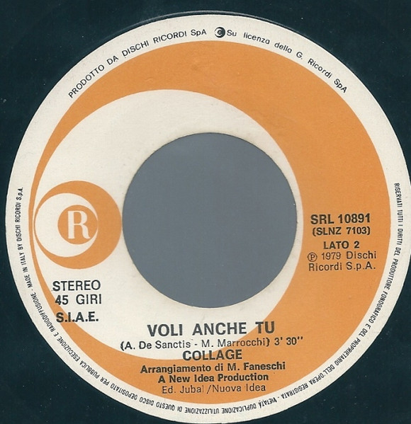 Collage - La Gente Parla | Ricordi (SRL 10891) - 3