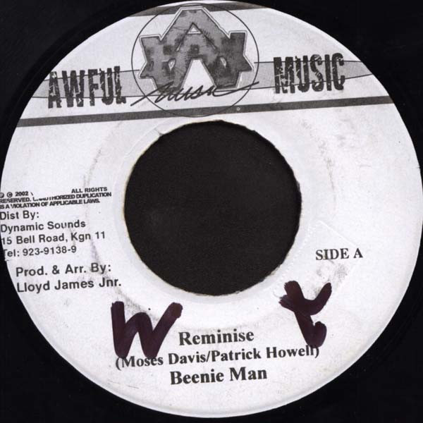 Beenie Man - Reminise | Awful Music (none)