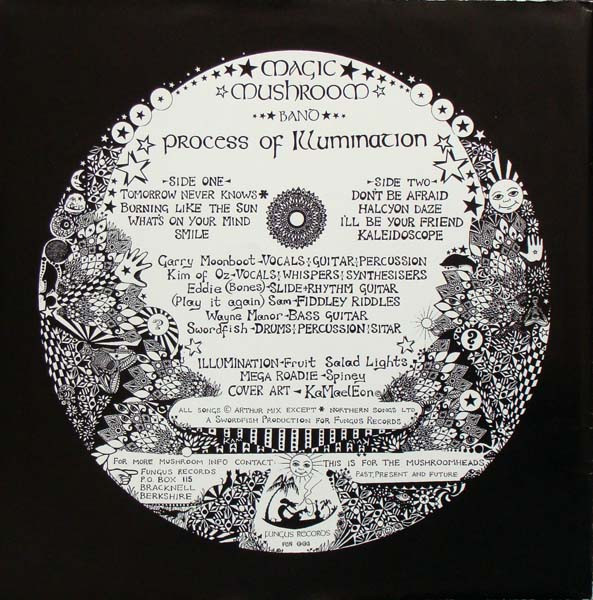 Magic Mushroom Band - Process Of Illumination | Fungus Records (FUN 003) - 2
