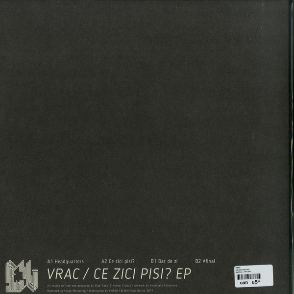 VRAC - Ce Zici Pisi? EP | Melliflow (MFLOW7) - 2
